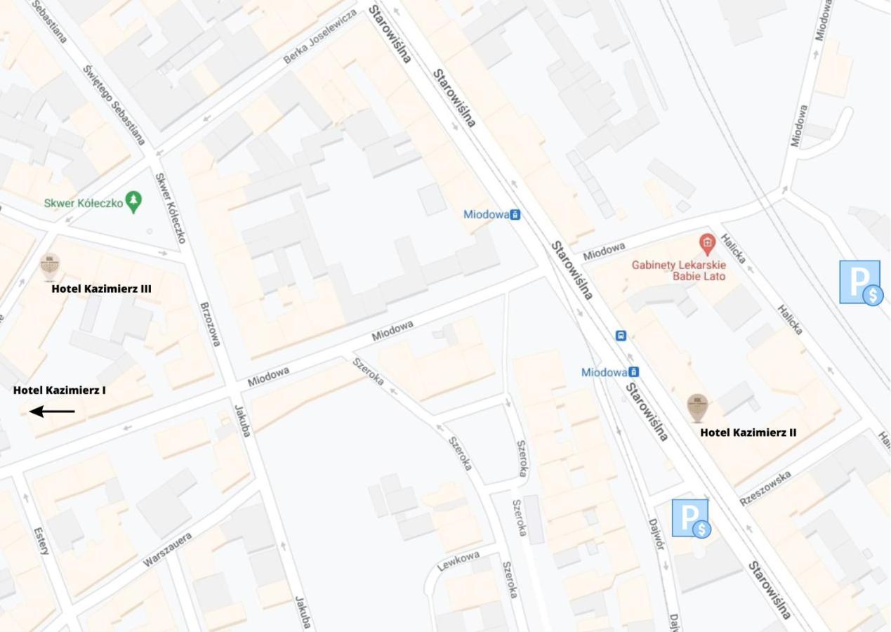 阿奈克斯卡兹米尔兹酒店 克拉科夫 外观 照片